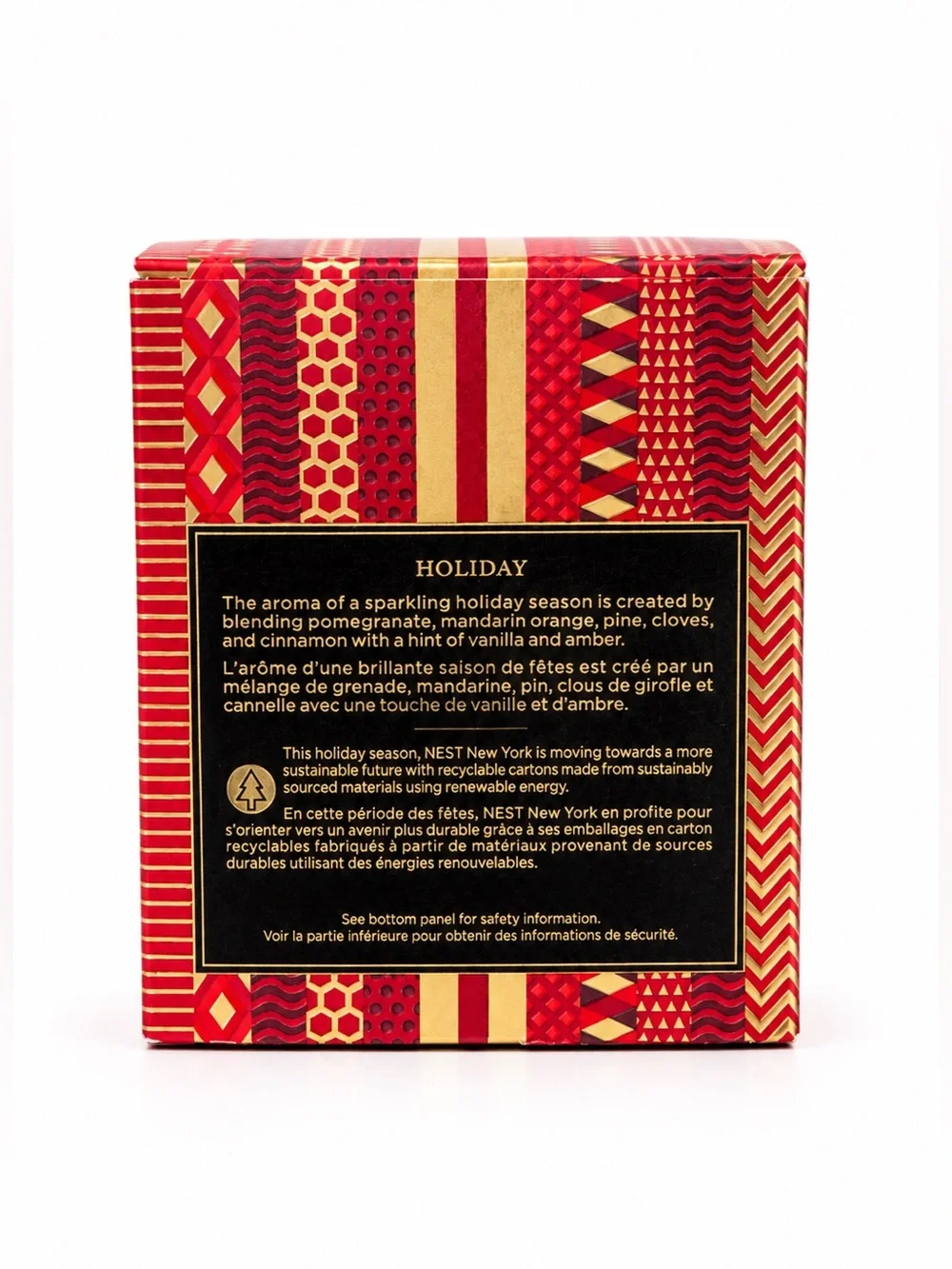 NEST Holiday Scented Candle • 8.1oz • NEW IN BOX